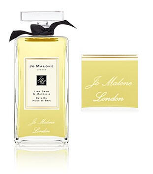 engraved bath oil bottle 200ml