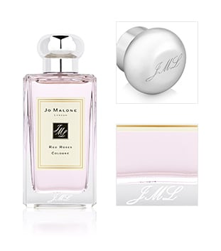 engraved cologne 100ml bottle