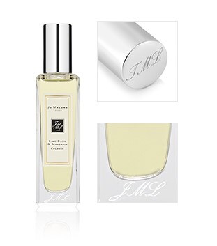 engraved cologne 30ml bottle
